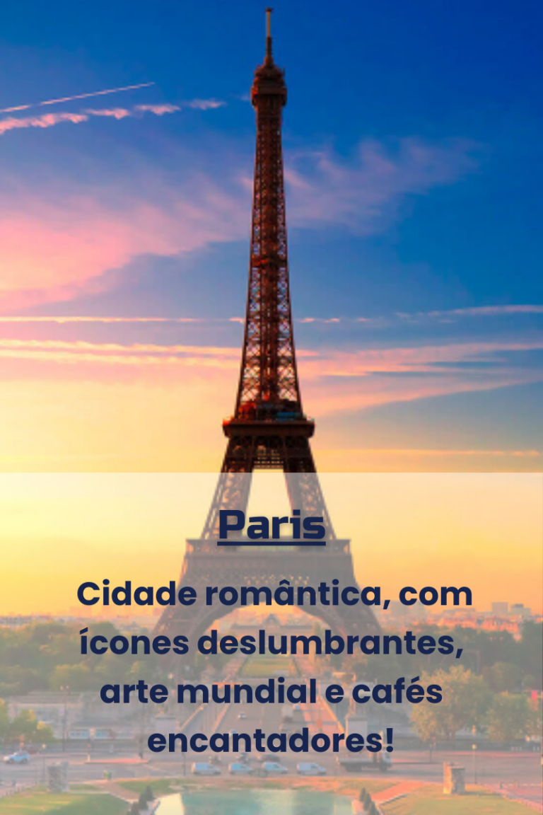 Pacotes de Viagem para Paris